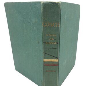 Coach A Season With Lombardi By Tom Dowling Hardcover Book 1970 Vintage HTF